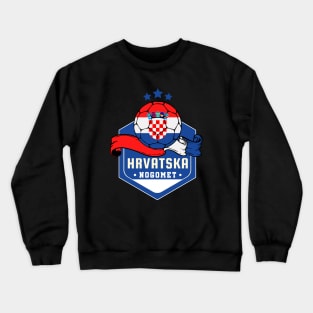 Hrvatska Football Crewneck Sweatshirt